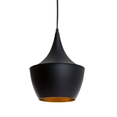 Luminaria Colgante Decorativo Negro Y Cobre E27 - Etheos -