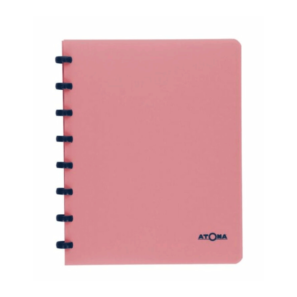 CADERNO INTELIGENTE ATOMA QUOTES - A4 BRANCO PAUTADO - PRETO-ATOMA