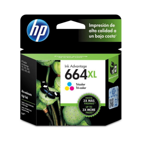 Cartucho Hp 664 Original Color 2675 2135 3635 4535 4675