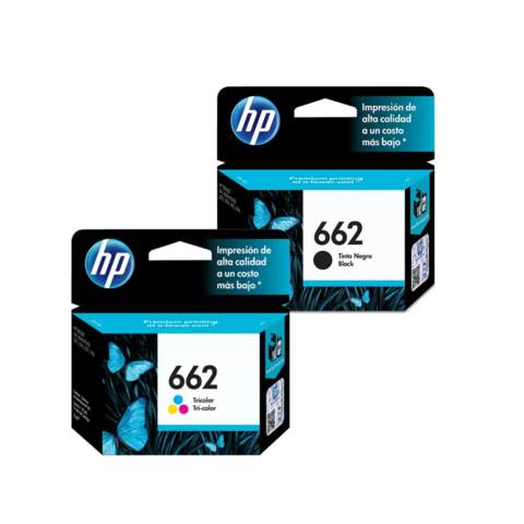 Set Cartuchos Hp 664 Originales Negro + Color 2675 2135 3635 4535 4675