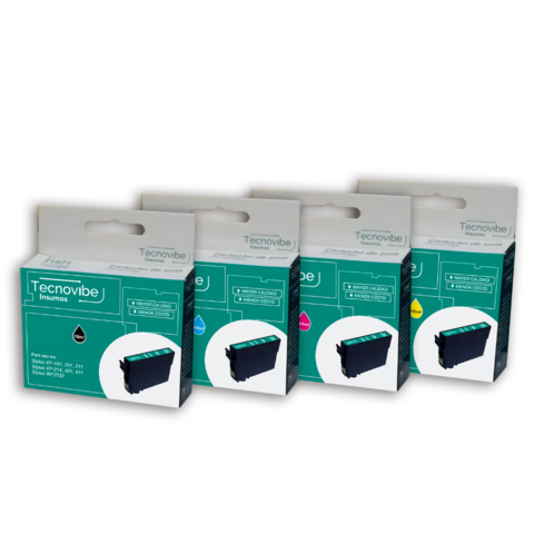 Set Cartuchos Alternativos Para Epson Xp2101 207 206 T206 X4