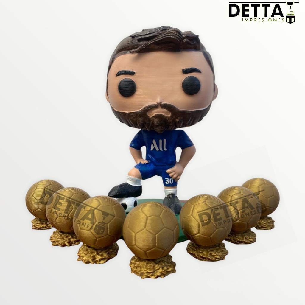 Funko Messi 7 balones de oro - Comprar 