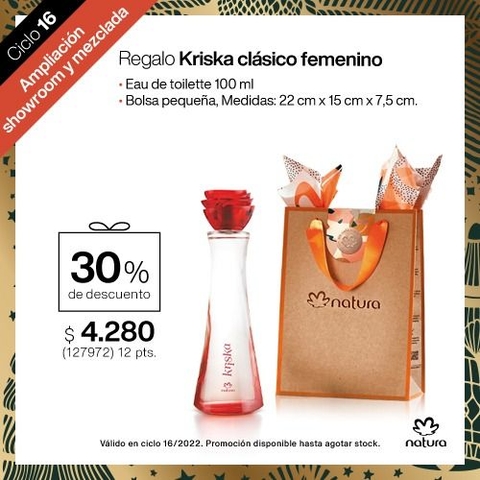 Kit Kriska clasico 100ml + bolsa pequeña