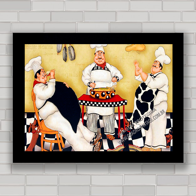 QUADRO DECORATIVO KITCHEN KAPERS