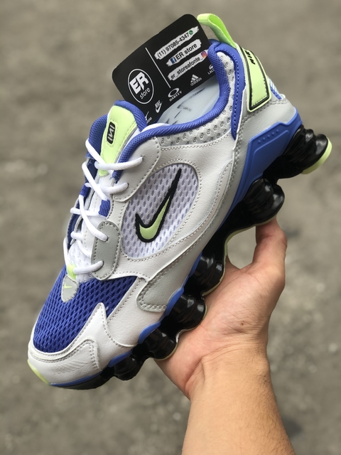 Nike 12 Molas 2020- Branco/Azul/Verde