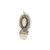 Pila Virgen de Guadalupe en plata .925 con piedra turquesa y coral - comprar en línea