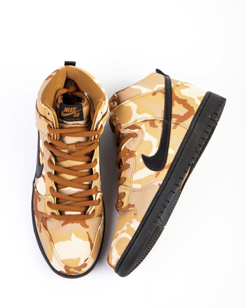 NIKE SB DUNK HIGH PRO DESERT CAMO - Chance Time
