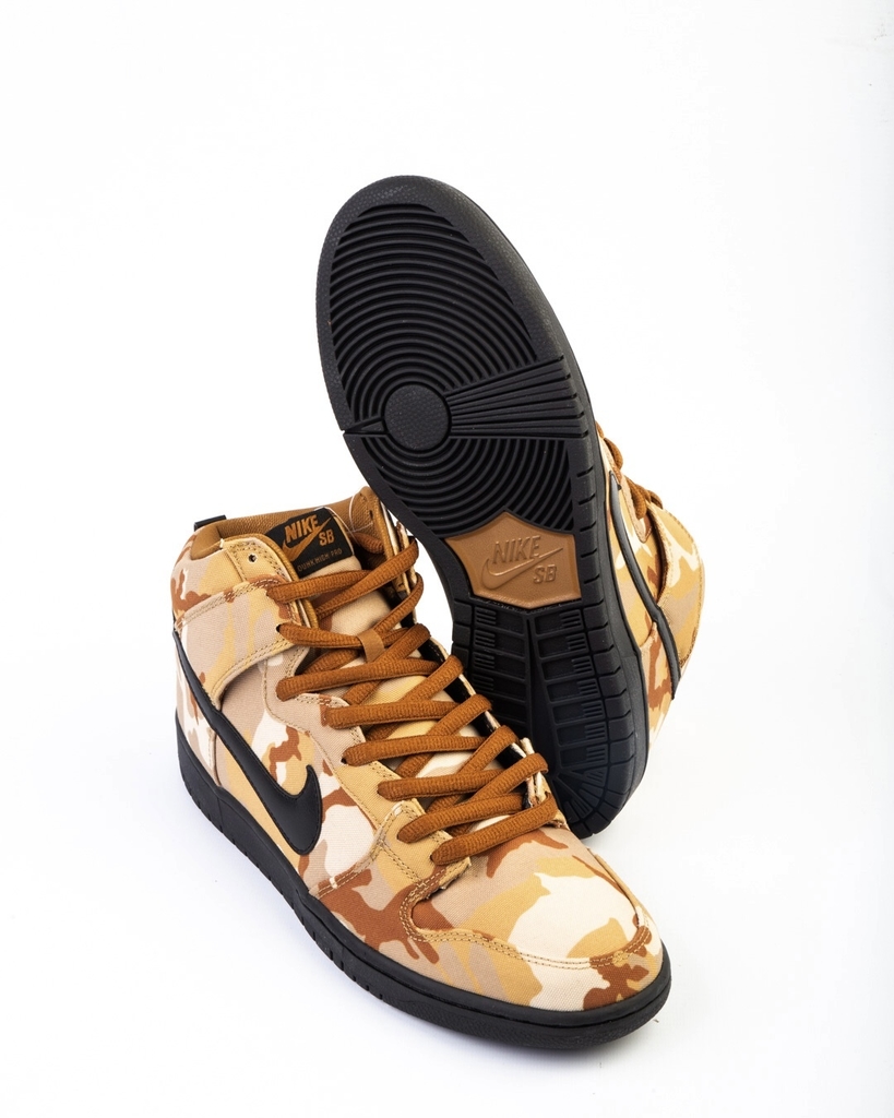 NIKE SB DUNK HIGH PRO DESERT CAMO - Chance Time