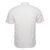 Casual short-sleeved shirt with embroidery, white color Mod. Adiel - online store