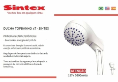 Resistência Para Sintex 4T P/ Ducha Top Banho 4 Temperaturas - comprar online