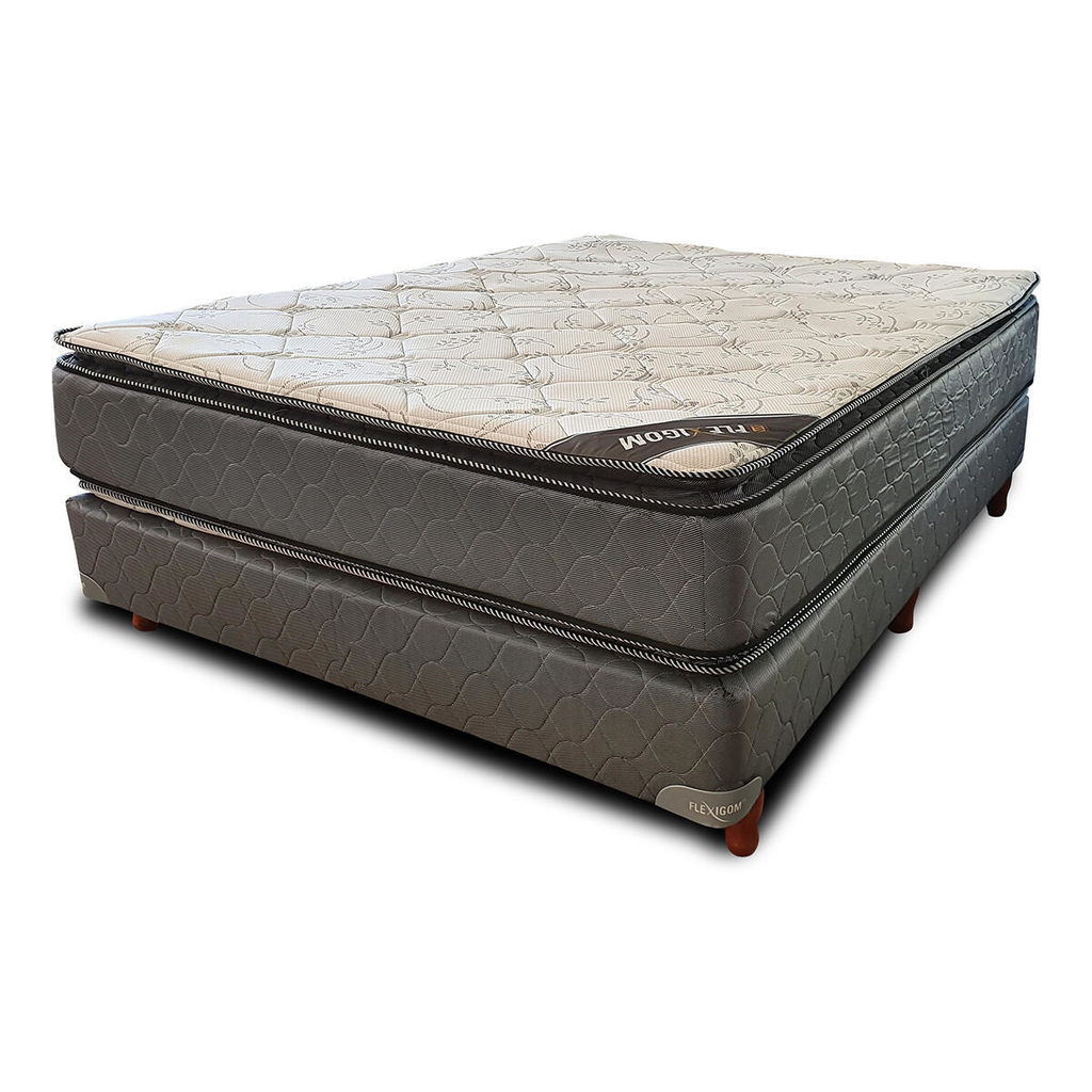 Sommier y Colchón 2 Plazas y Media Resortes Prestige Gamma 160x200