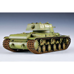Tanque KV-1 Small Turret 1941 1/35 - Trumpeter - Aerotech Models