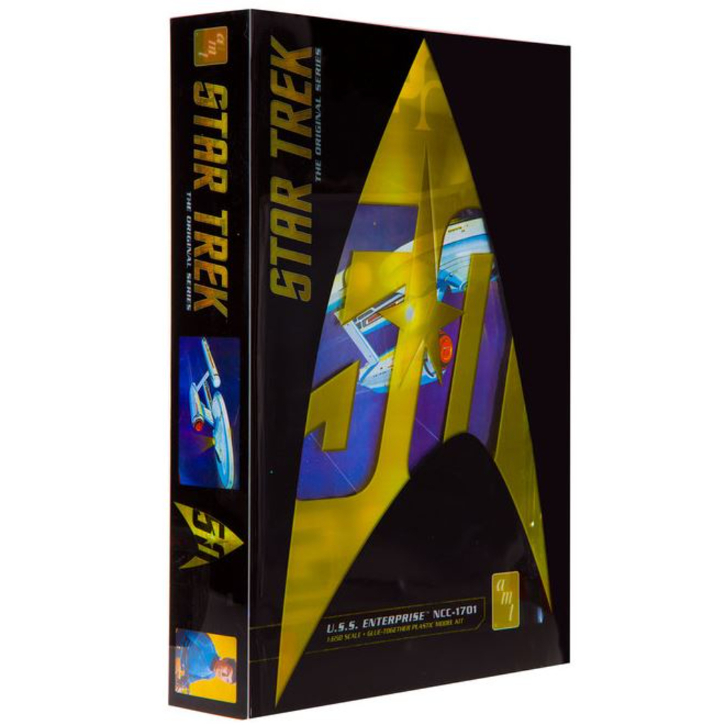 Star Trek USS Enterprise Classic Edição 50º aniversário 1/650 - AMT