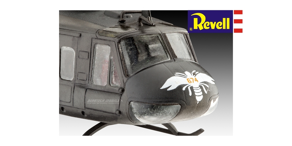 Bell UH-1H Gunship - 1/100 - Revell - comprar online