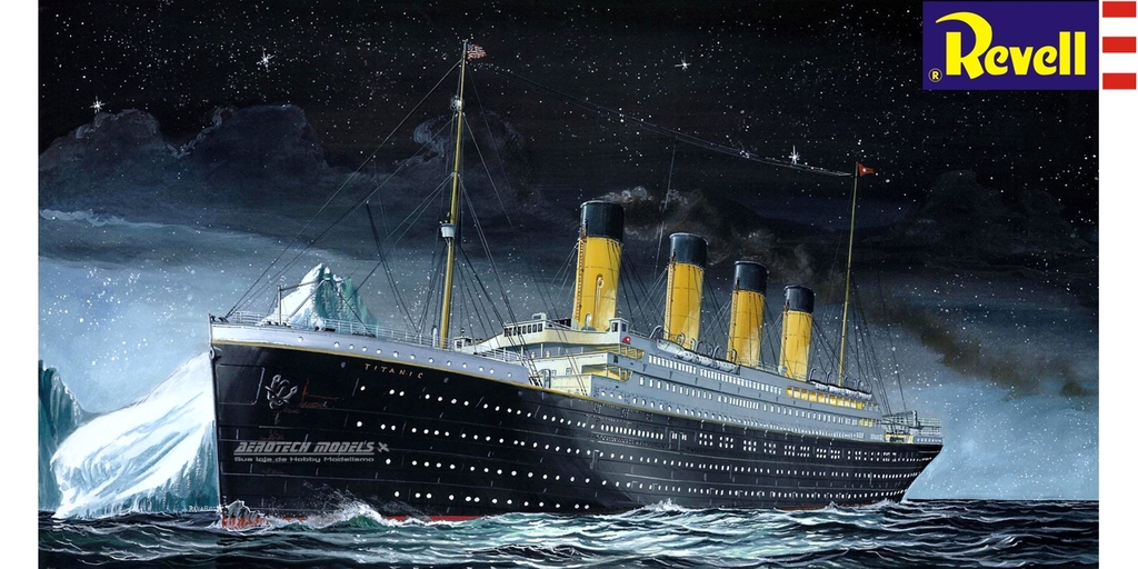 Kit Platimodelo navio RMS Titanic 1/1200 - Revell 05804 na internet