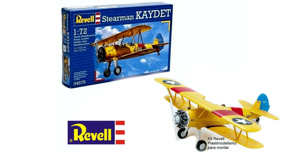 Stearman Kaydet - 1/72 - Revell - comprar online
