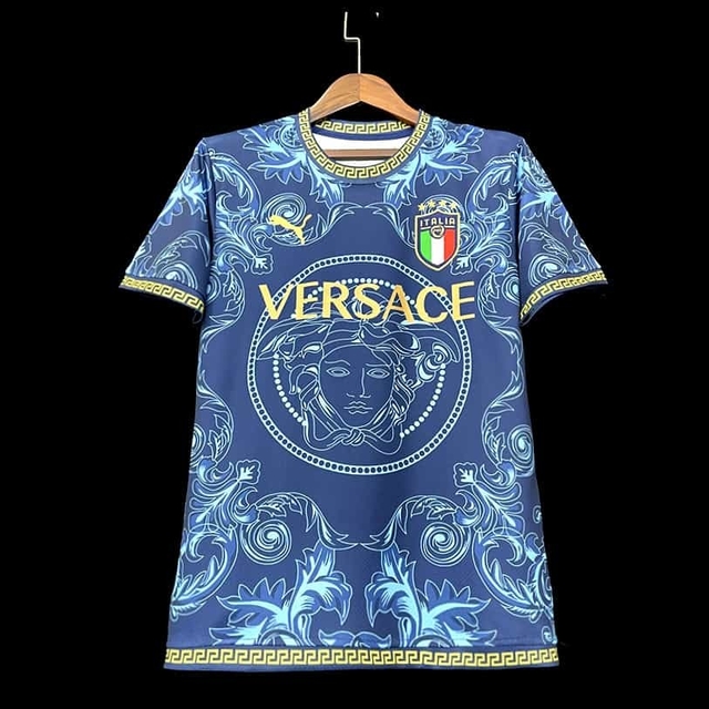 Camisa Italia Versace Edition | 22/23 Masculina | (Torcedor)