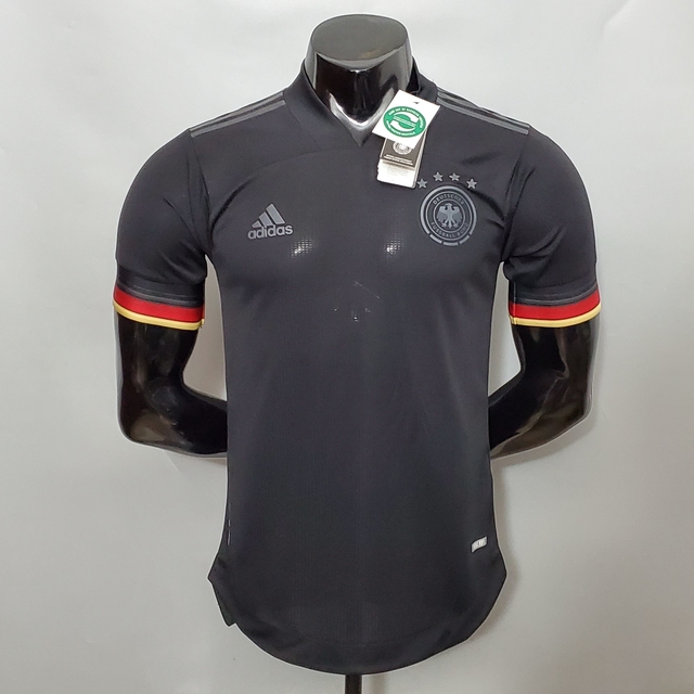 Camisa Seleção Alemanha Away 20/21 Jogador Adidas Masculina - Preto