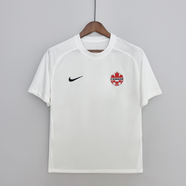 Camisa Seleção Canada Away 21/22 Torcedor Nike Masculina - Branco