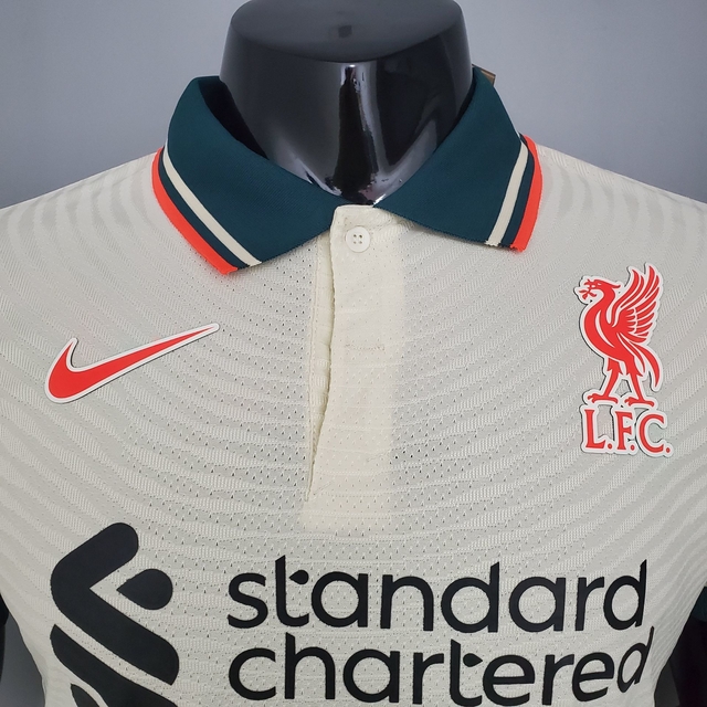 camisa liverpool branca nike