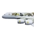 Maquete de Avião - Emirates A380 - 28cm - comprar online