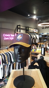 Gorra New York Violeta con Parche Bordado Cosido