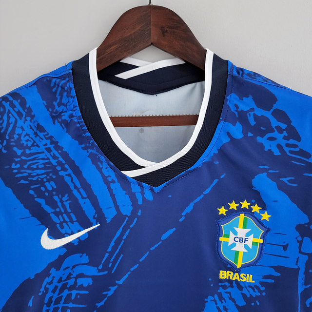 Camisa Seleção Brasil Edição Especial Feminina - Azul