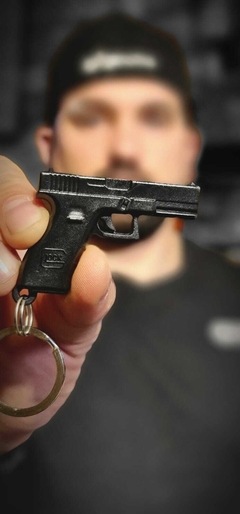 Llavero Glock con holster kydex mini