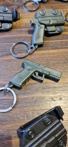 Llavero Glock con holster kydex mini - Tactical Supply