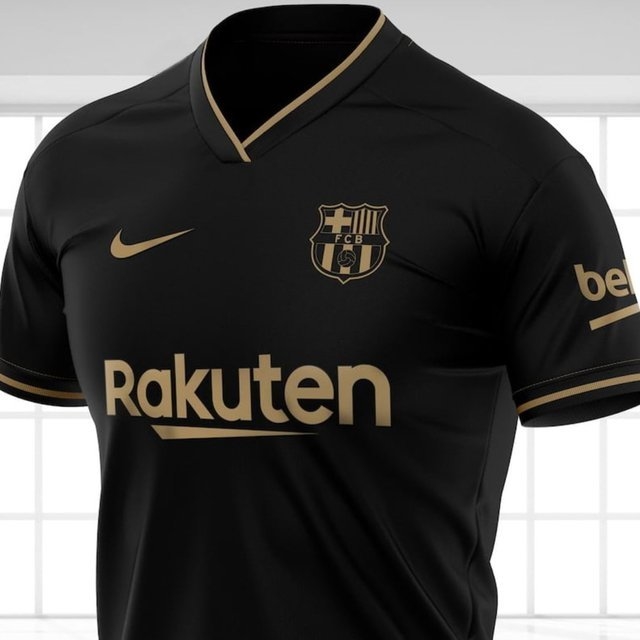 barcelona camisa 2020 preta