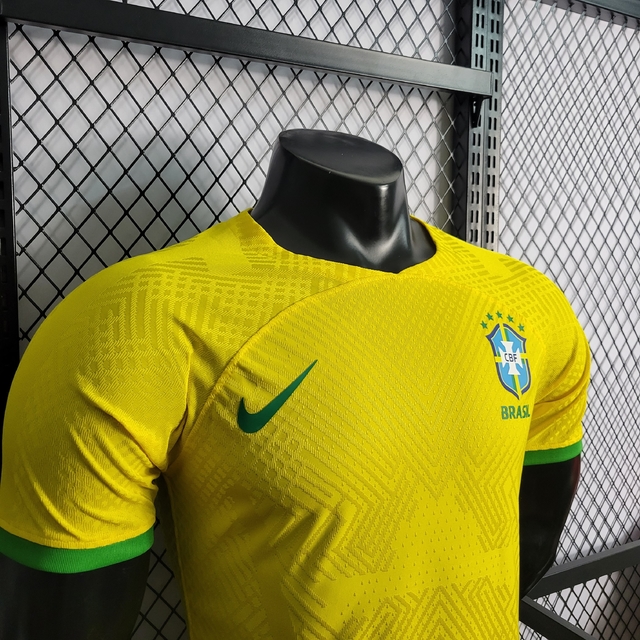 Camisa Brasil Versão Jogador 22/23 - Masculino