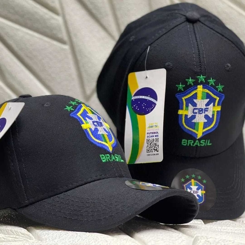 Boné Seleção Brasileira - Branco