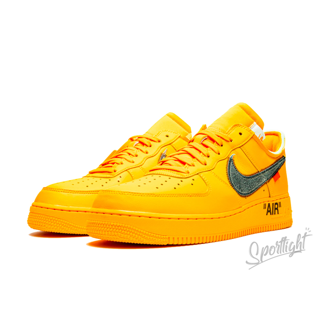 air force off white amarelo