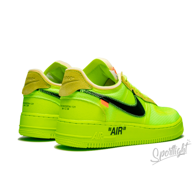 tenis nike off white verde