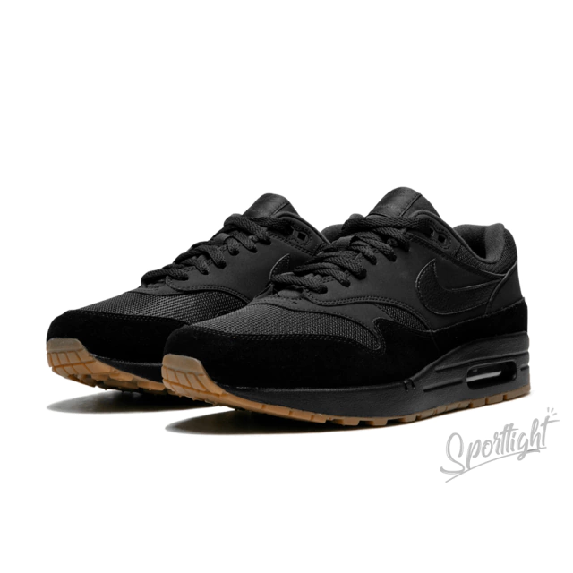 nike air max 1 black and grey