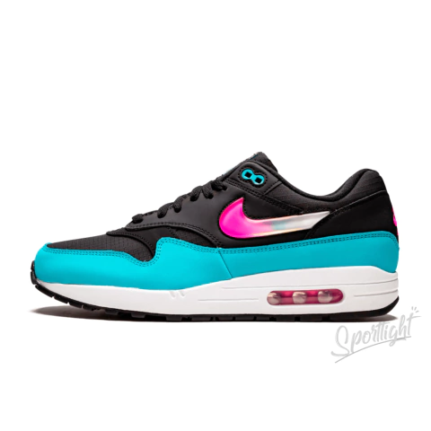 nike air max 1 black and white mens