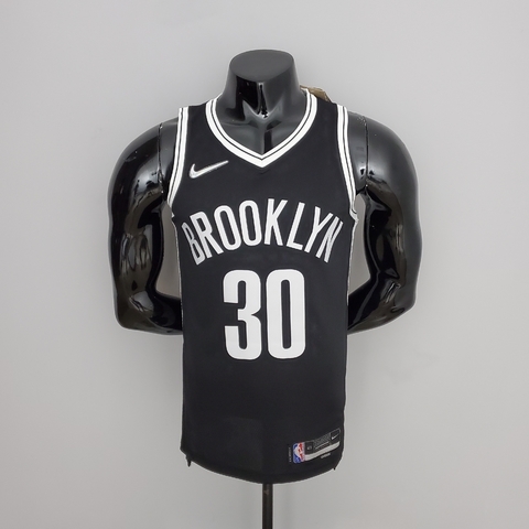 Men's Fanatics Branded Seth Curry Black Brooklyn Nets Fast Break Replica Jersey - Icon Edition