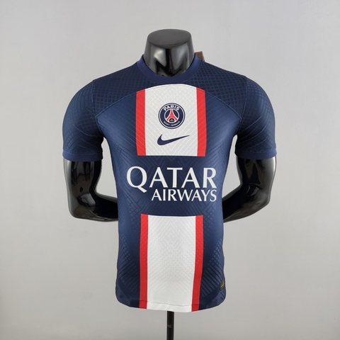 Camisa PSG Paris Saint Germain I Home 2022 2023 Masculina Player Azul