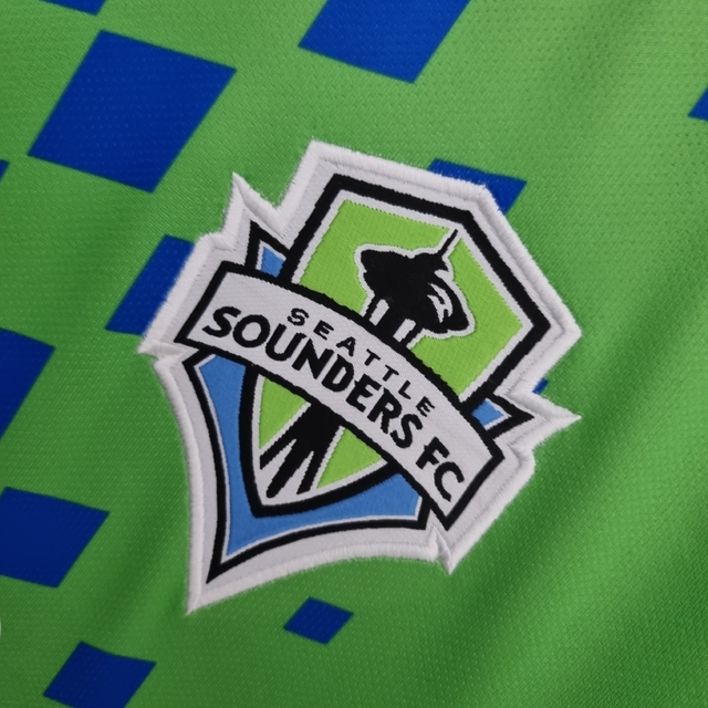 Camisa Seattle Sounders FC Home I 2022 2023 Masculina Fan Verde