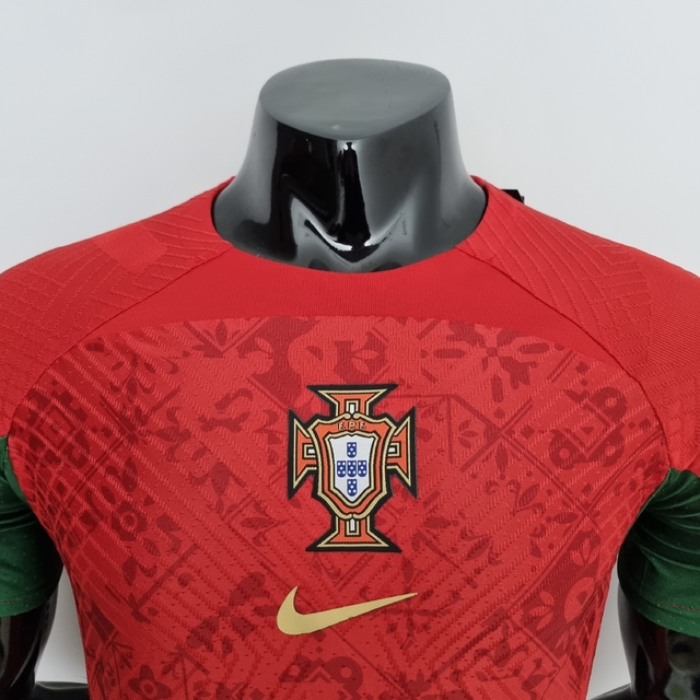 Camisa Seleção de Portugal Edição Especial 2022 Modelo Player Verm