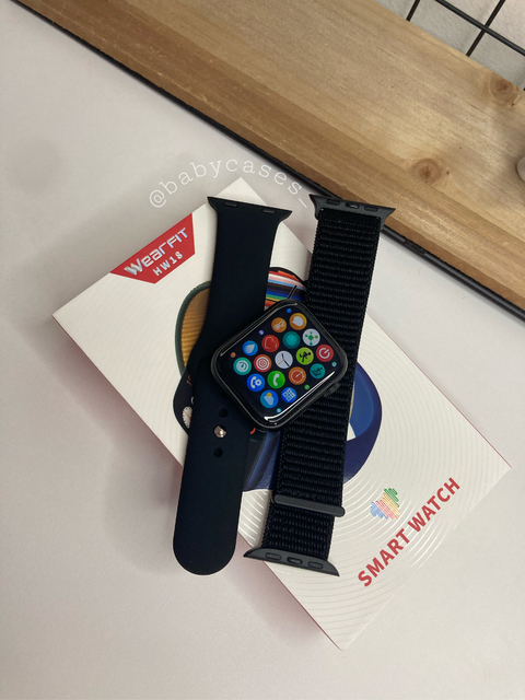 Smartwatch HW18 (2 Pulseiras) - BabyCases Smartwatch