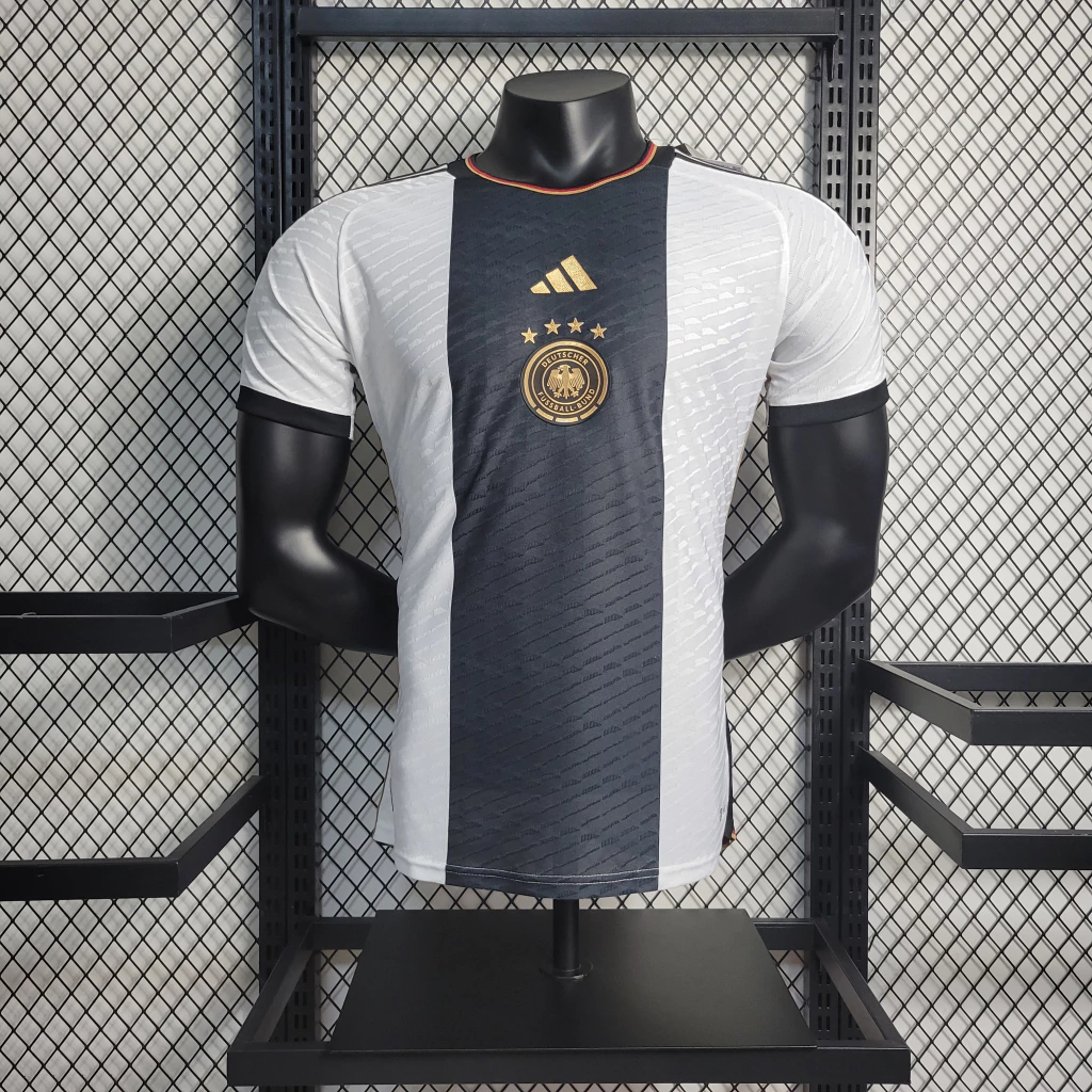 Camisa Alemanha I 2022 Branca - Jogador | Farda de Boleiro
