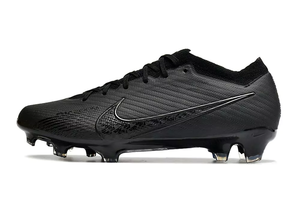 nike vapor cleats all black