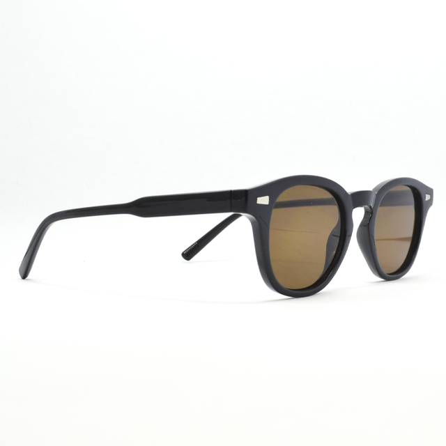 Óculos de Sol Lisboa Preto lente marrom - NARO GLASSES