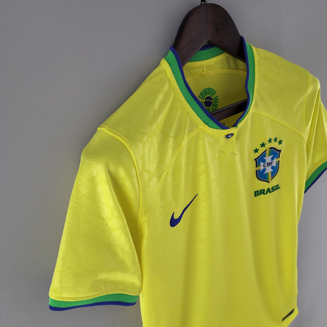 Camisa N°1 Seleção Brasileira Feminina 2022/23 - Copa do Mundo 2022
