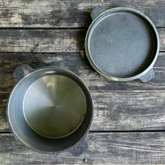 OLLA DE HIERRO FUNDIDO + TAPA - 30CM