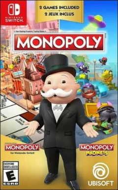 NSW MONOPOLY FOR NINTENDO SWITCH - MONOPOLY MADNESS