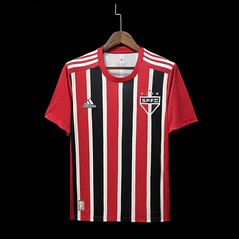 Camisa São Paulo II 22/23 Torcedor Adidas Masculina - Vermelho, Preto e  Branco