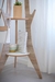 Imagen de Perchero de pie Oliver en melamina con alma de MDF Baltico y Blanco -A12