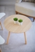 Imagen de Mesa Ratona Melamina Blanca 50cm Sofia -A12